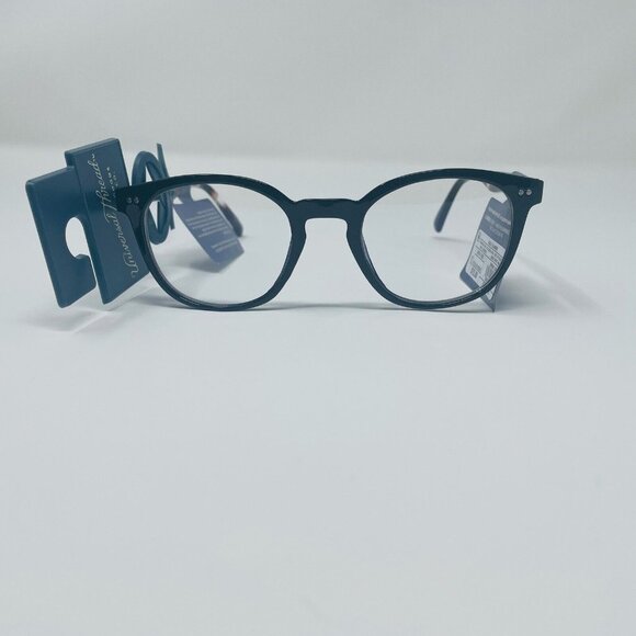 Women's Black Round Blue Light Filtering Matte Black Glasses - Universal Thread - Picture 5 of 5